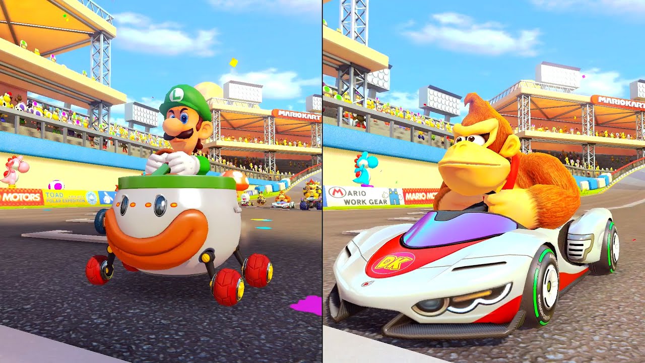 Mario Kart 8 Deluxe - Golden Dash Cup (200cc)