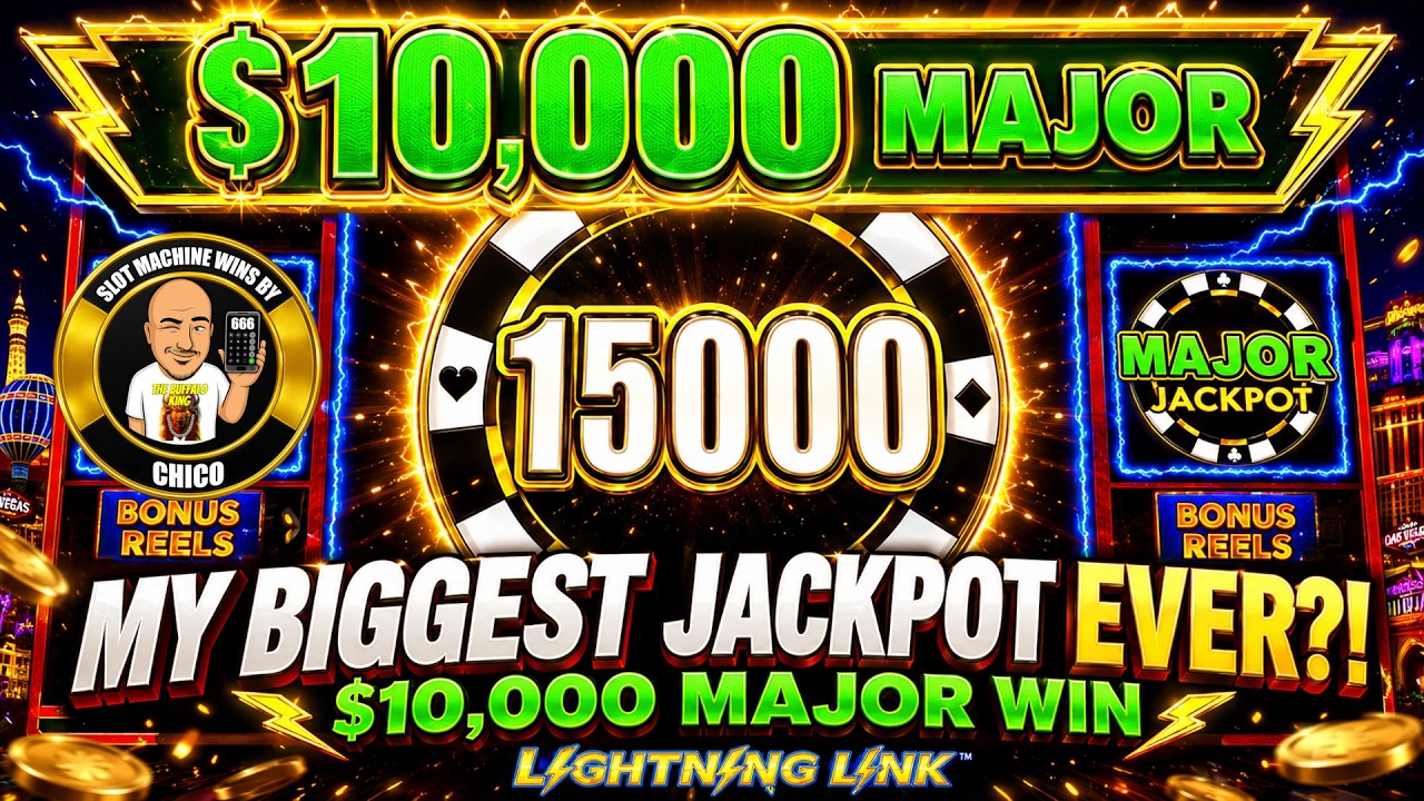 МОЙ САМЫЙ КРУПНЫЙ ДЖЕКПОТ В ЖИЗНИ?! 💰 ВЫИГРЫШ В ИГРОВОМ АВТОМАТЕ НА СЛОТЫ 10 000 ДОЛЛАРОВ 💥