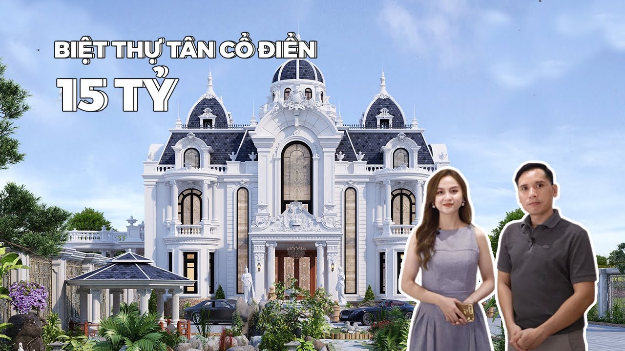 Mãn Nhãn Trước Ngôi Biệt Thự Tân Cổ Điển Xa Hoa Tại Đồng Nai | Kiến Thịnh Group