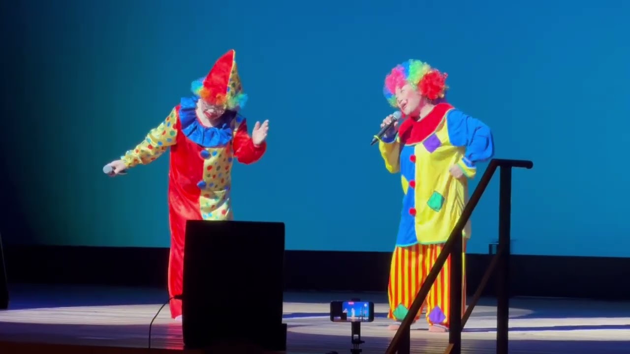 2人のピエロが歌う‼️「道化師のソネット」パフォーマンスの部〖第3回全国カラオケ店.教室.サークル大会〗in千葉 青葉の森公園 芸術文化ホールにて