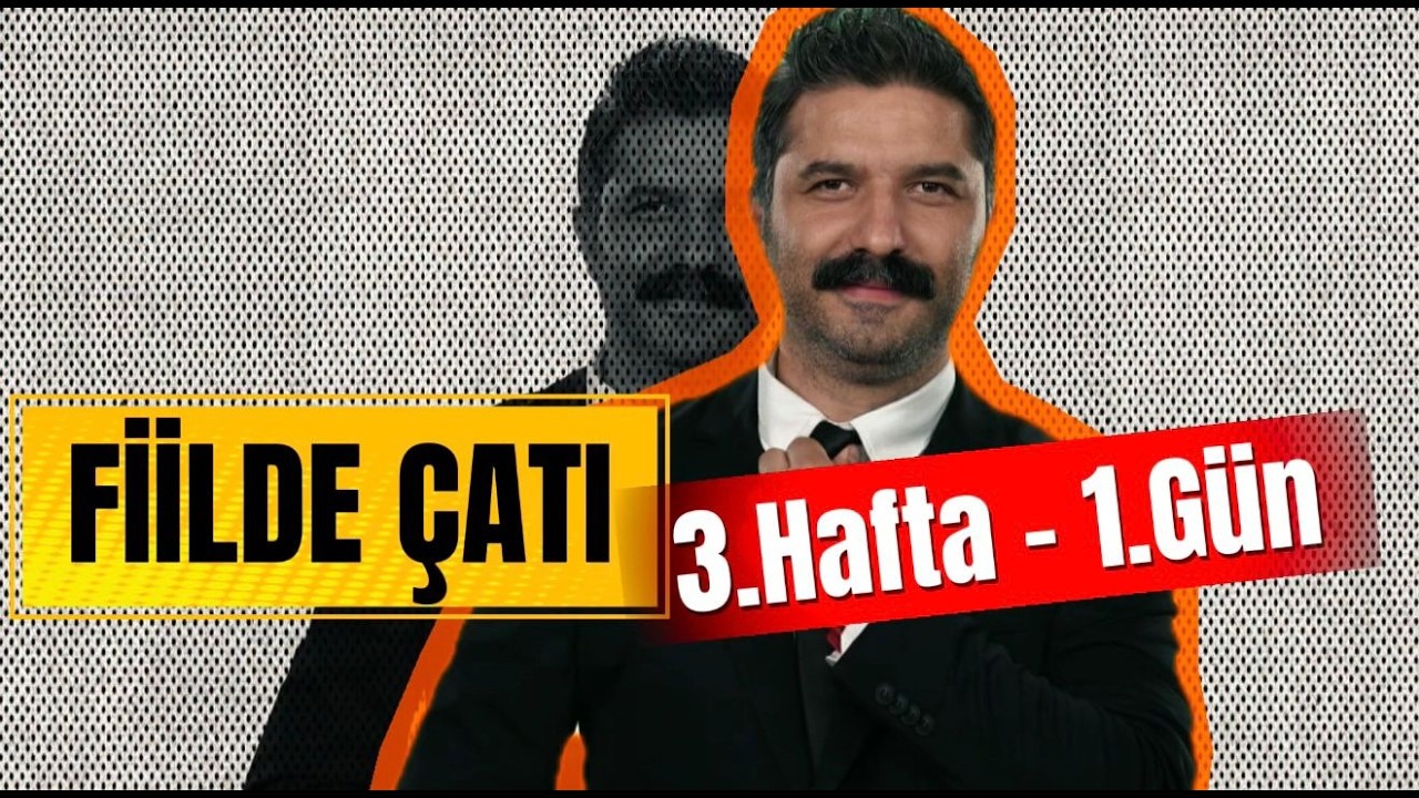 Fiilde Çatı | 3.Hafta - 1.Gün | LGS Dil Bilgisi Kampı | RÜŞTÜ HOCA