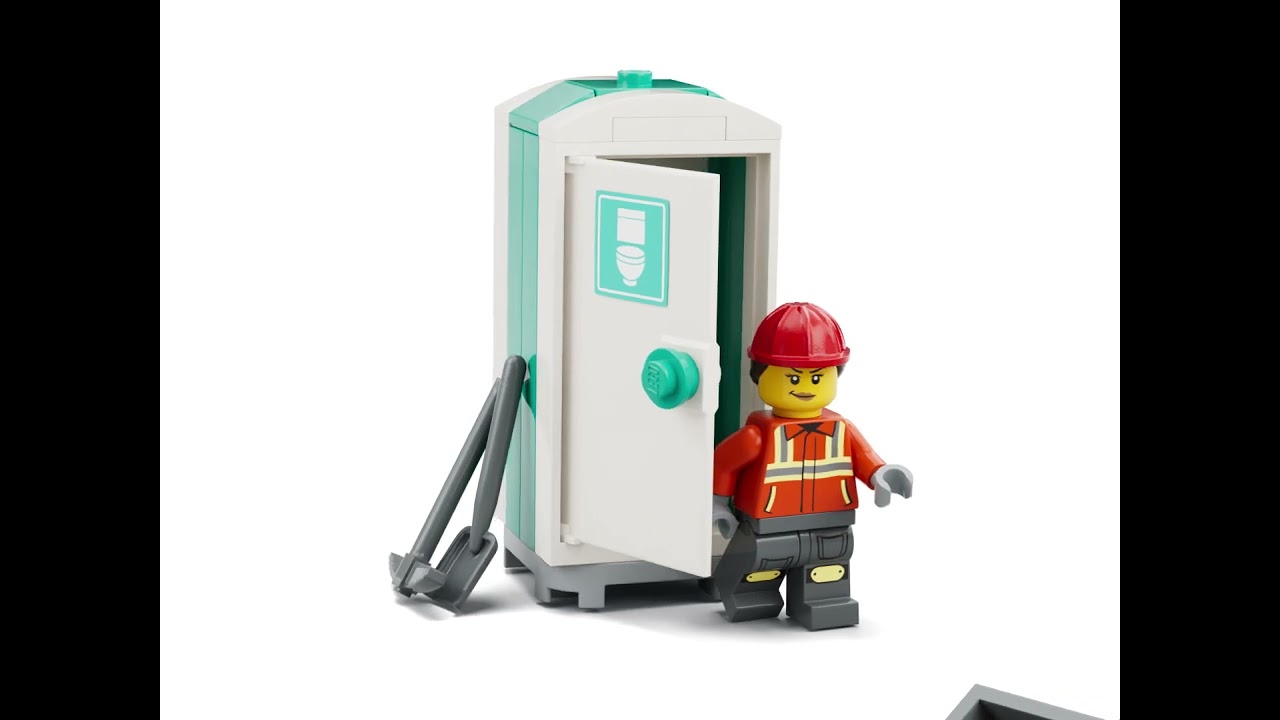 LEGO&reg; 60480 CITY Žlut&yacute; nakladač s rypadlem