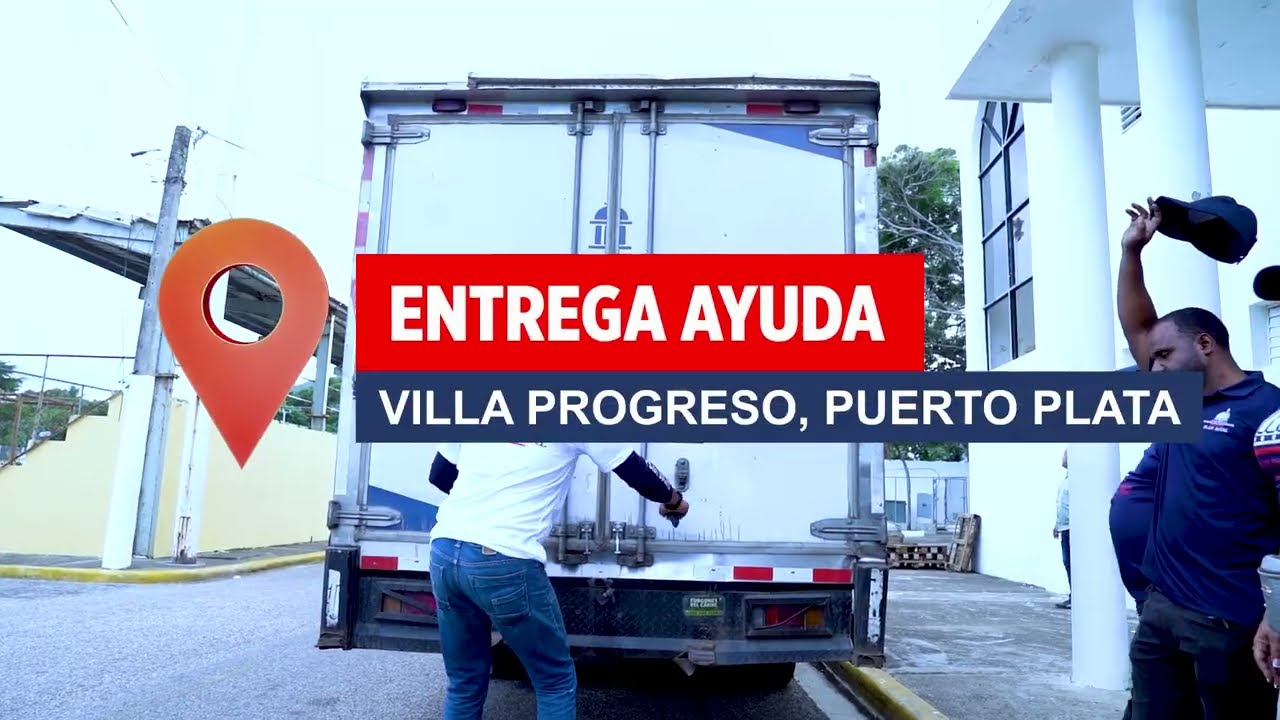 Entrega de enseres en 📍Villa Progreso Puerto plata 