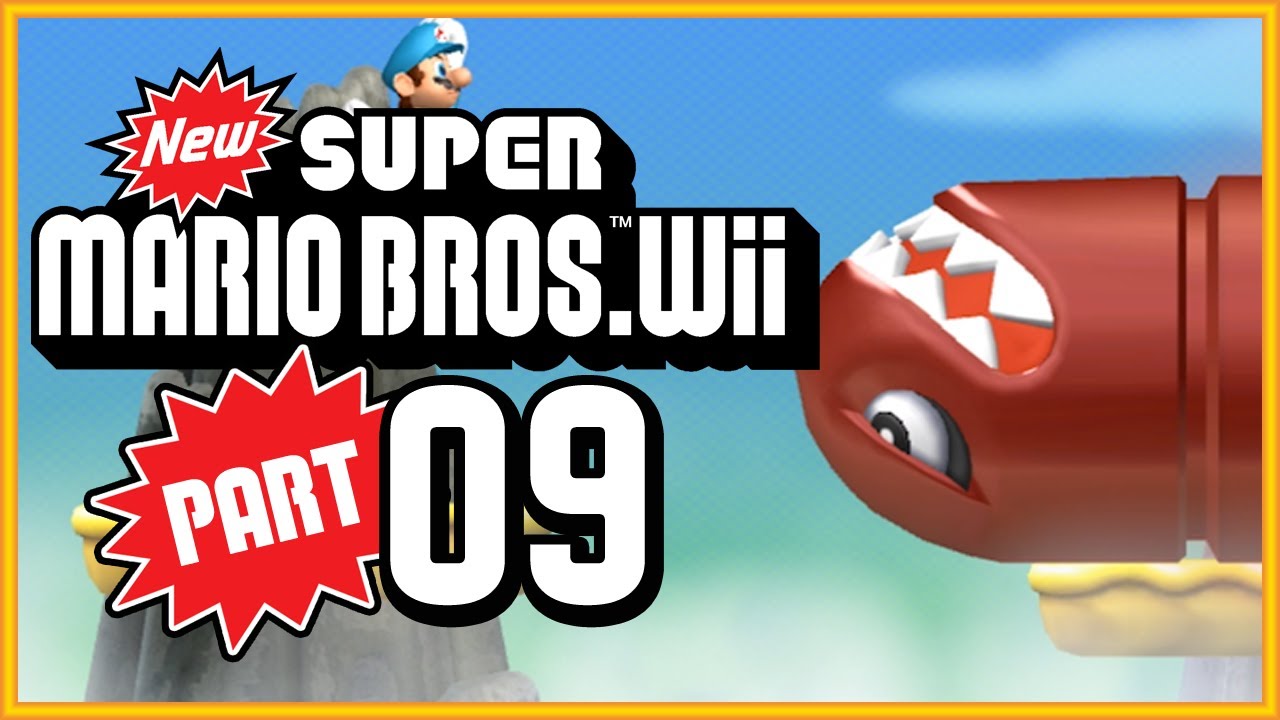 New Super Mario Bros. Wii — World 9 100% (Все звёздные монеты) ФИНАЛ