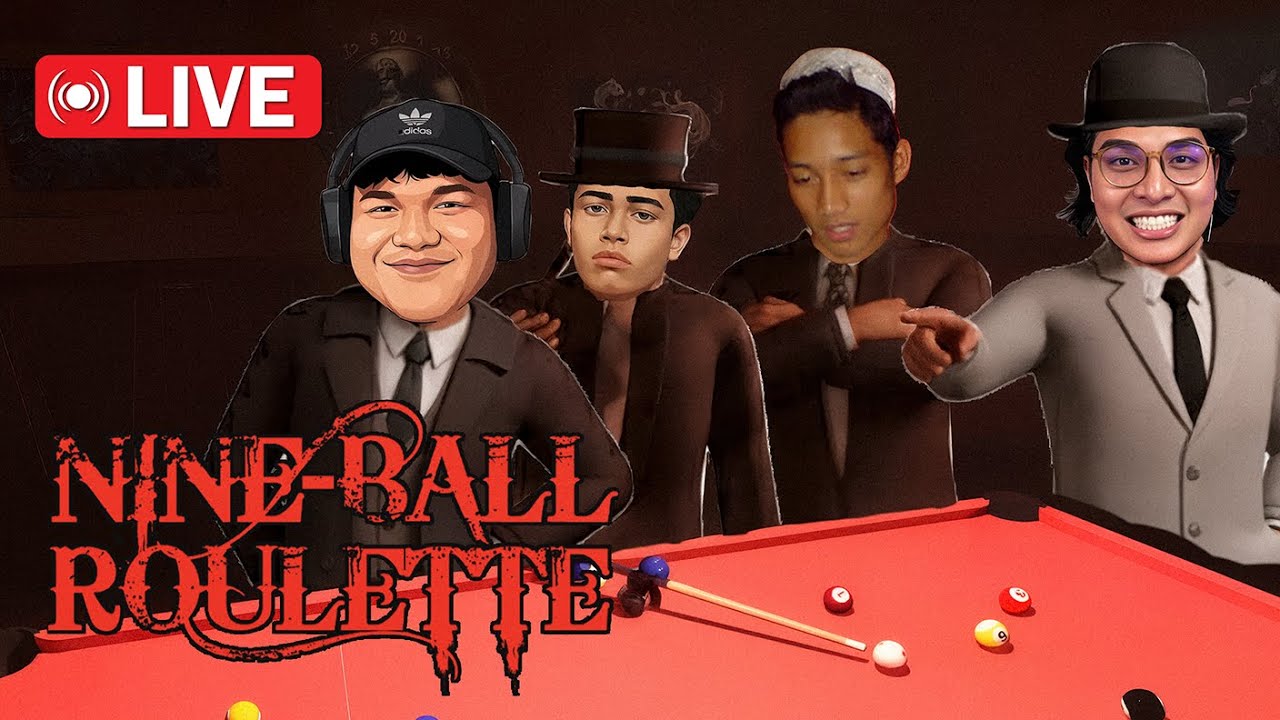 🔴LIVE ║MUQRI ajak TRIOMUT MAIN POOL KALAH MATI!〘Nine-Ball Roulette〙