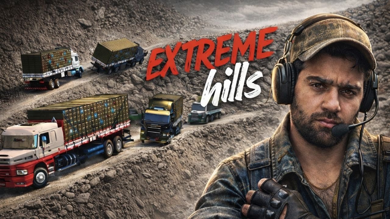 Yeh Hill Road Galti Maaf Nahi Karta 😱 | Extreme Truck Driving | Part 1