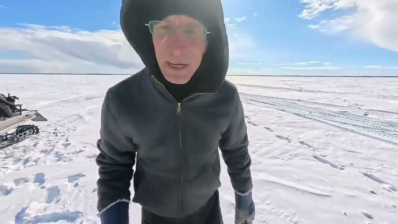 Fishing For Supper In The Winter, The Pull