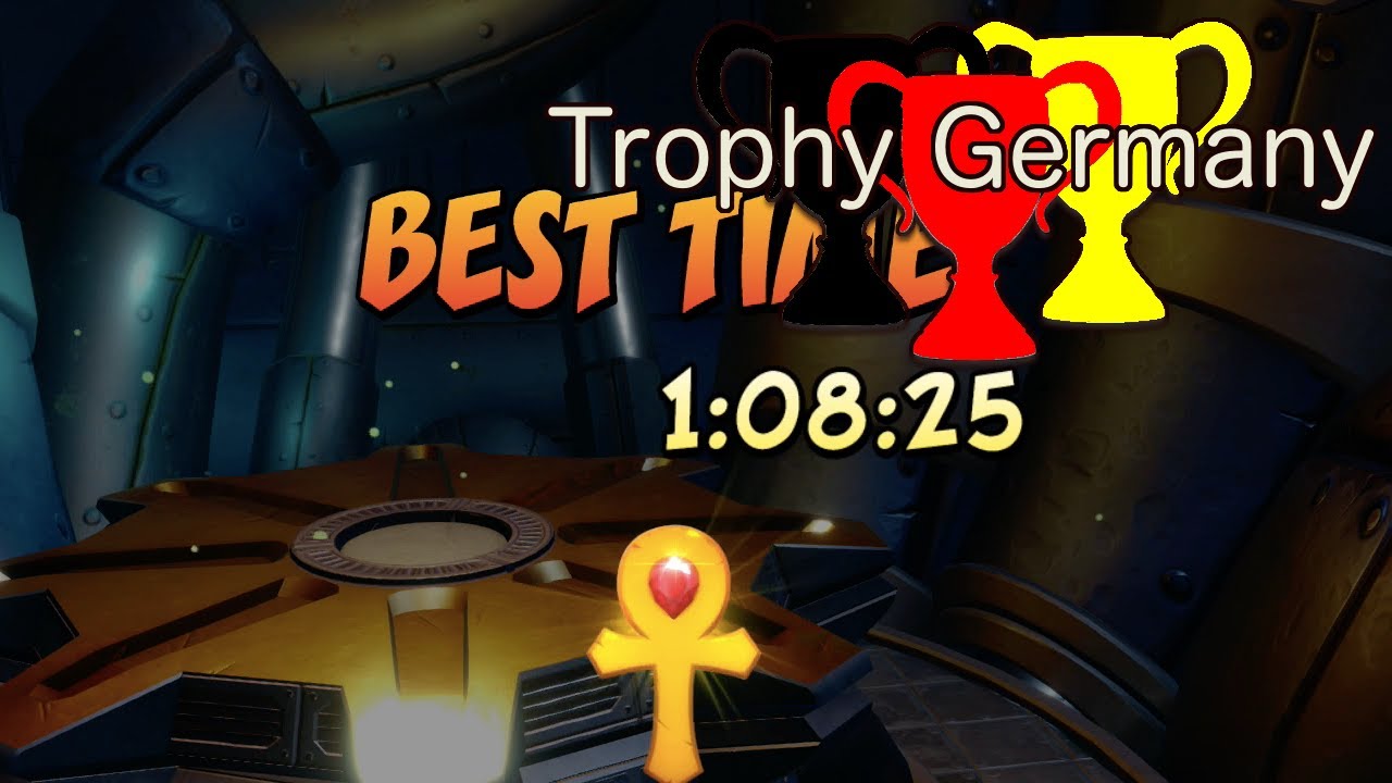 Crash Bandicoot 2 - SPACED OUT - Trial Relics 1:08 Time (Gold)