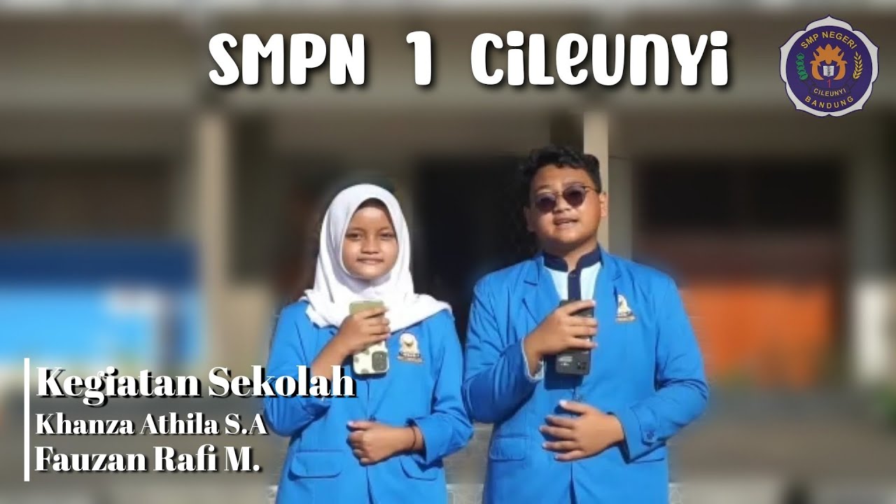 Juara 2 Lomba Reportase/Vlog Kegiatan Sekolah 2022 - SMPN 1 Cileunyi