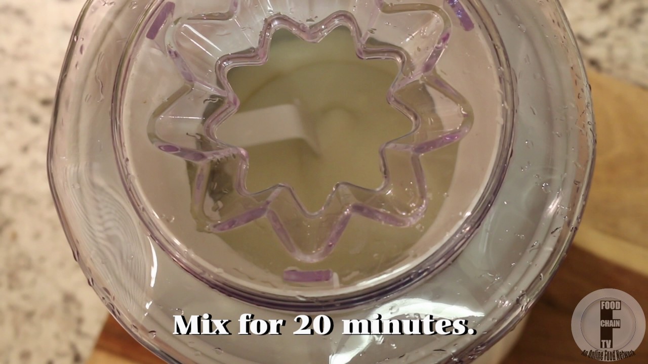 How to make frozen yogurt with a cuisinart ice cream maker