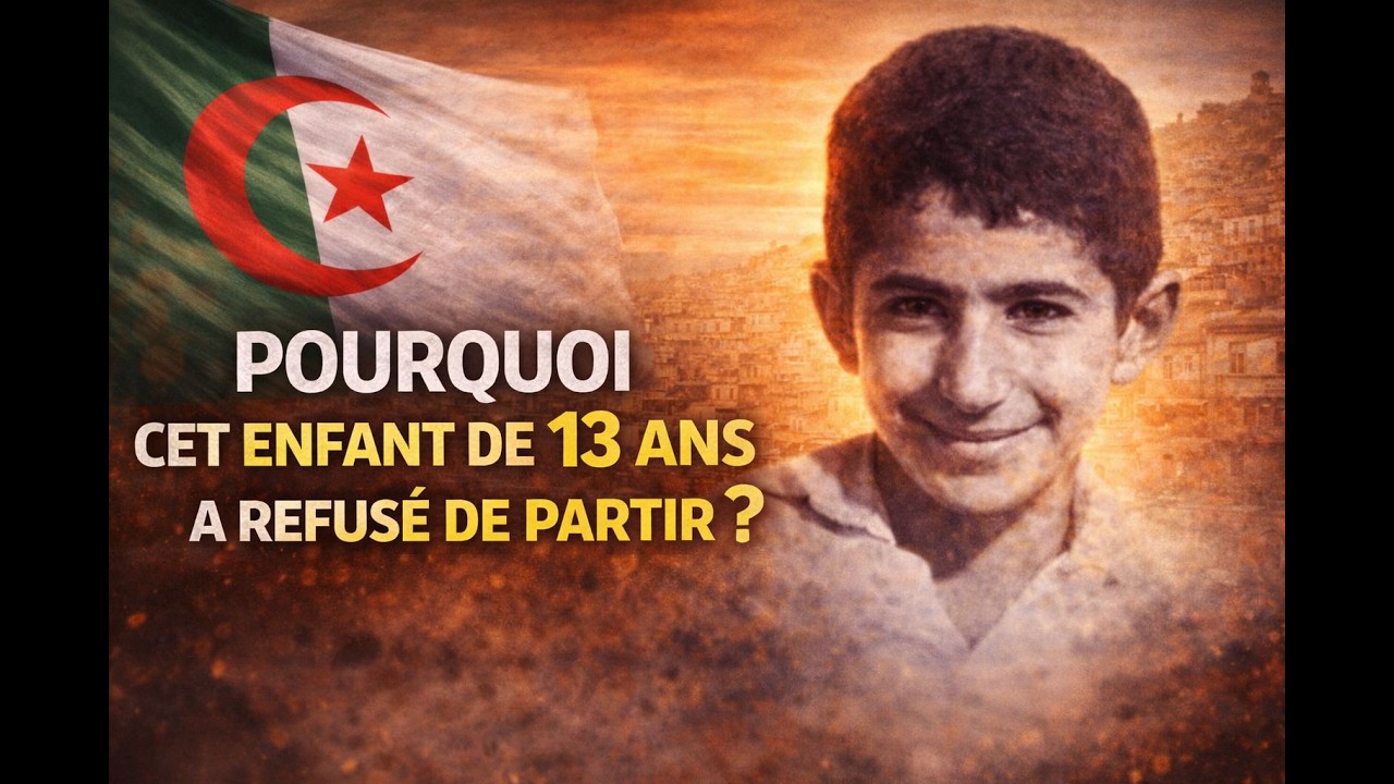 Pourquoi cet enfant de 13 ans a refusé de partir ?