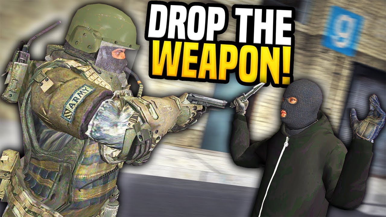 ARRESTING EVERYONE WITH A WEAPON - Gmod DarkRP | Juggernaut Roleplay!