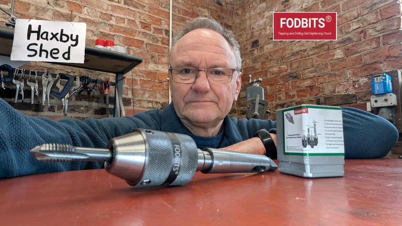 Обзор быстрозажимного патрона для ручной дрели HS347 от Fodbits (и немного заточки метчика)