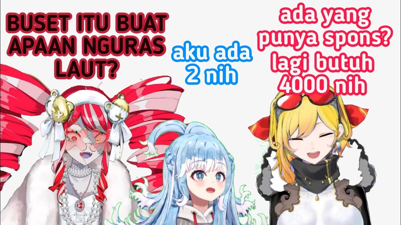 Kaela mau buat tunnel tapi atapnya akuarium [ holoid ]