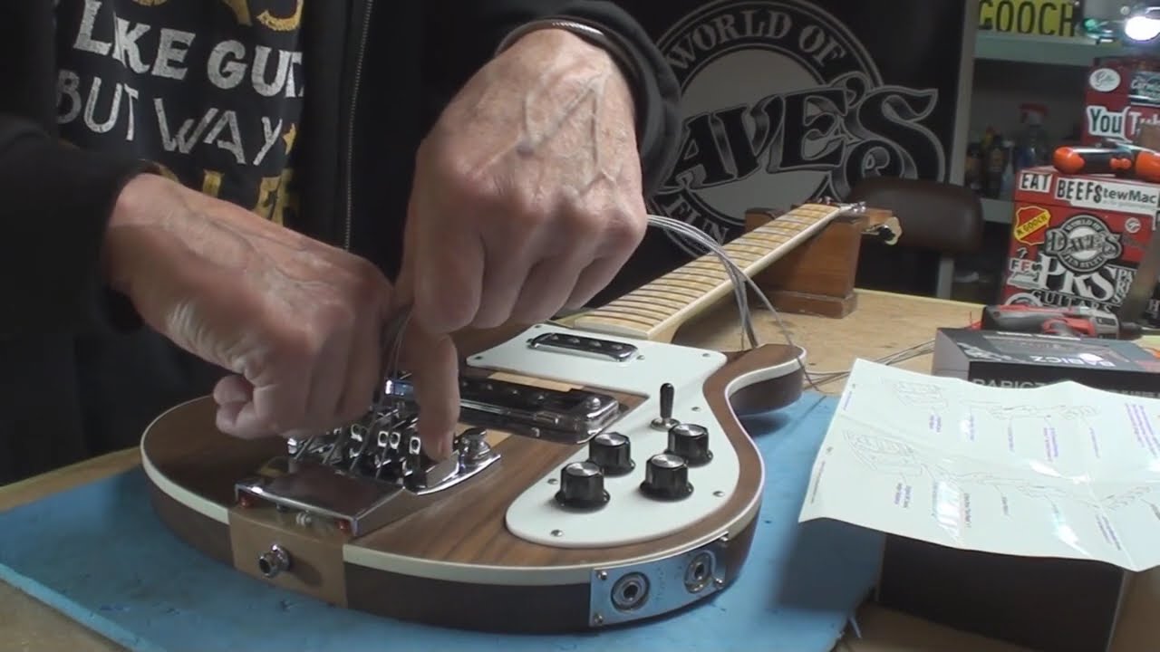 Бас-гитара Rickenbacker получила бридж Babicz.