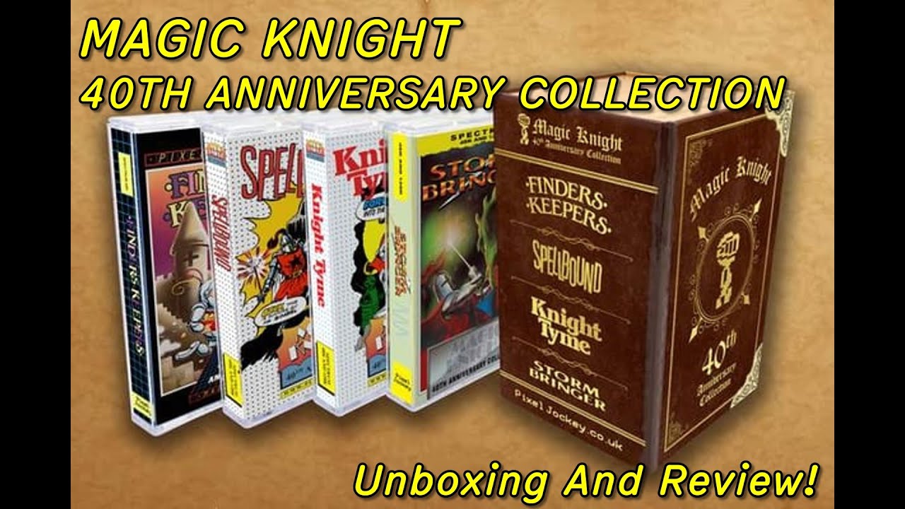 ZX Spectrum Magic Knight 40th Anniversary Collection Unboxing and Review