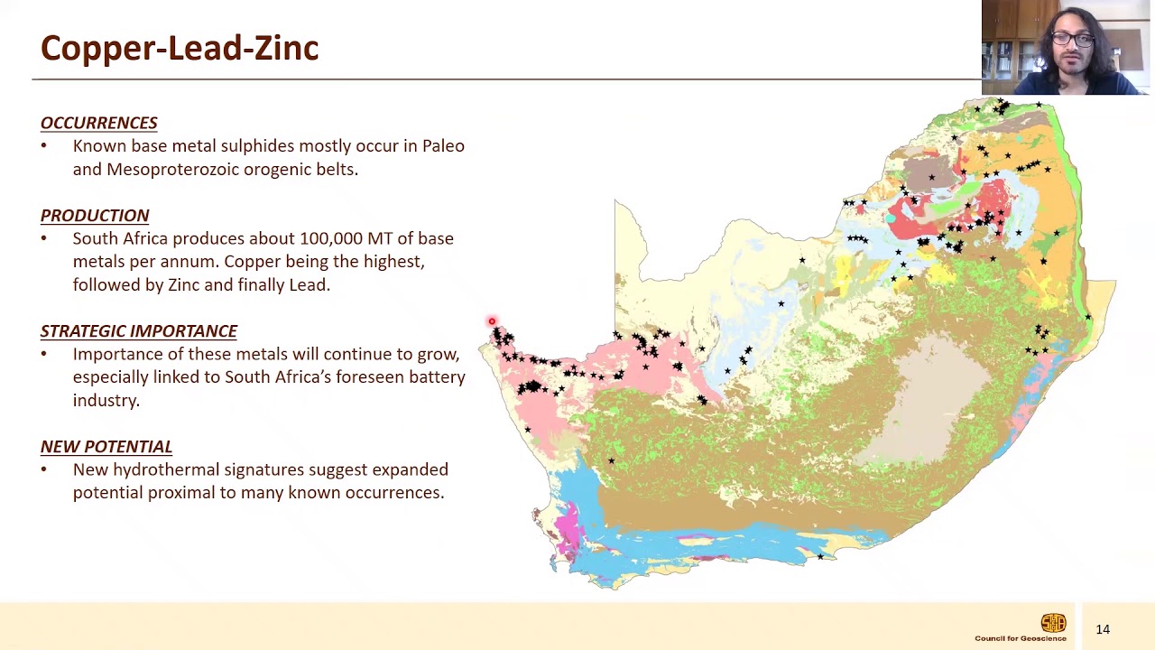 South Africa's integrated & multidisciplinary geoscience mapping programme targeting future minerals