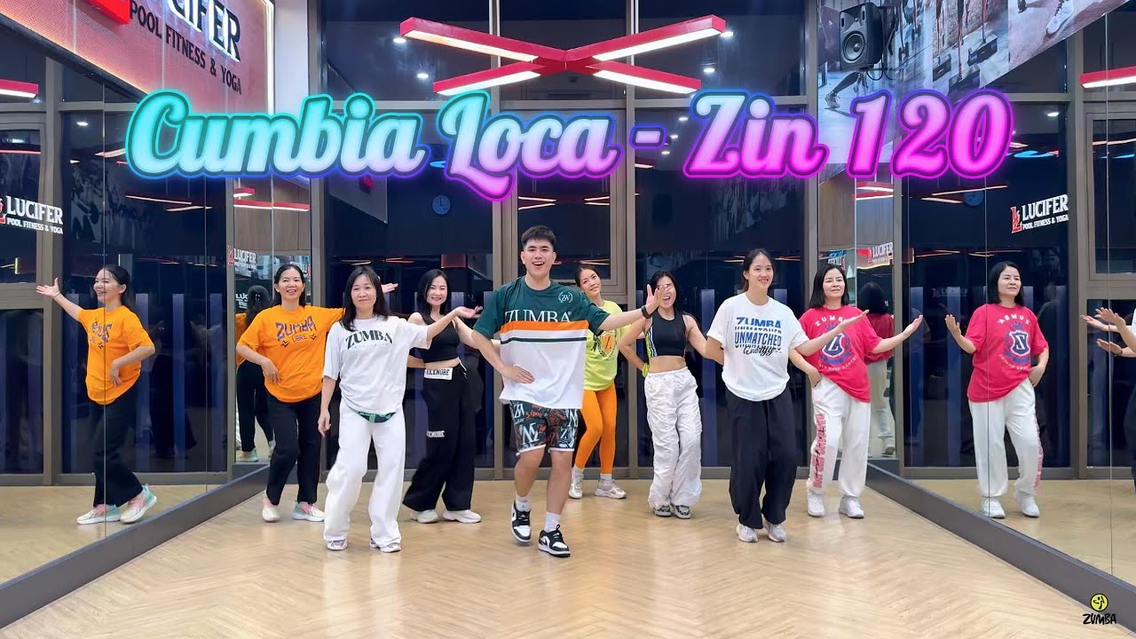 Cumbia Loca - Zin 120 | Zumba | Dance Fitness | Cumbia | Zin 120 | Hưng Kim