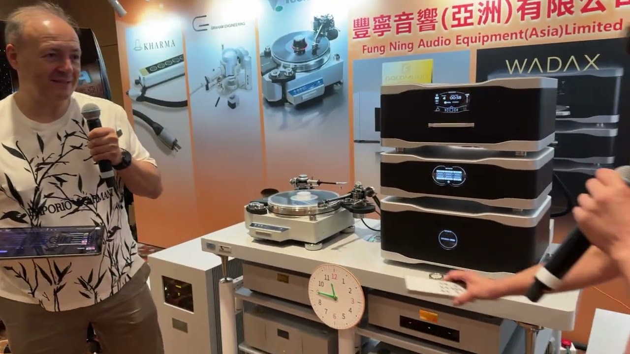 Wadax Studio Player Collection Product Launch Event at the 2025 HK High End Audio Show