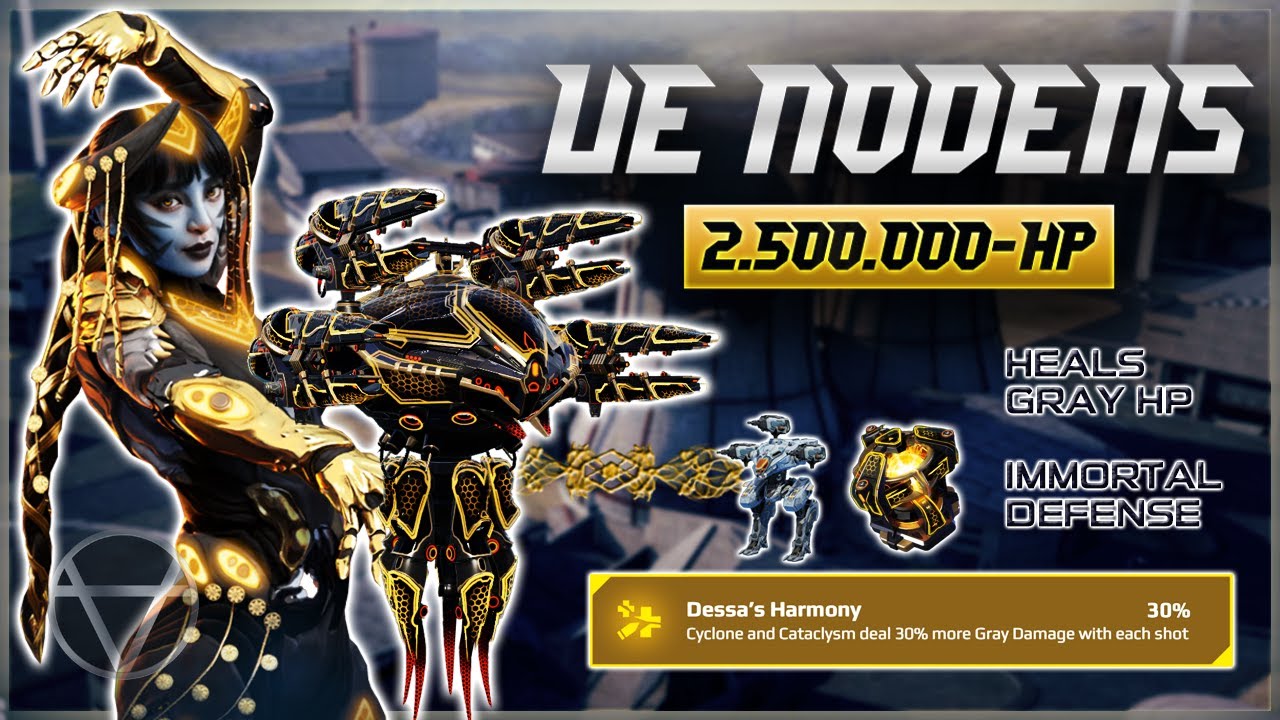 NEW 2,500,000 HP ULTIMATE Nodens w/ Lio Link &ndash; Titan Gameplay | War Robots