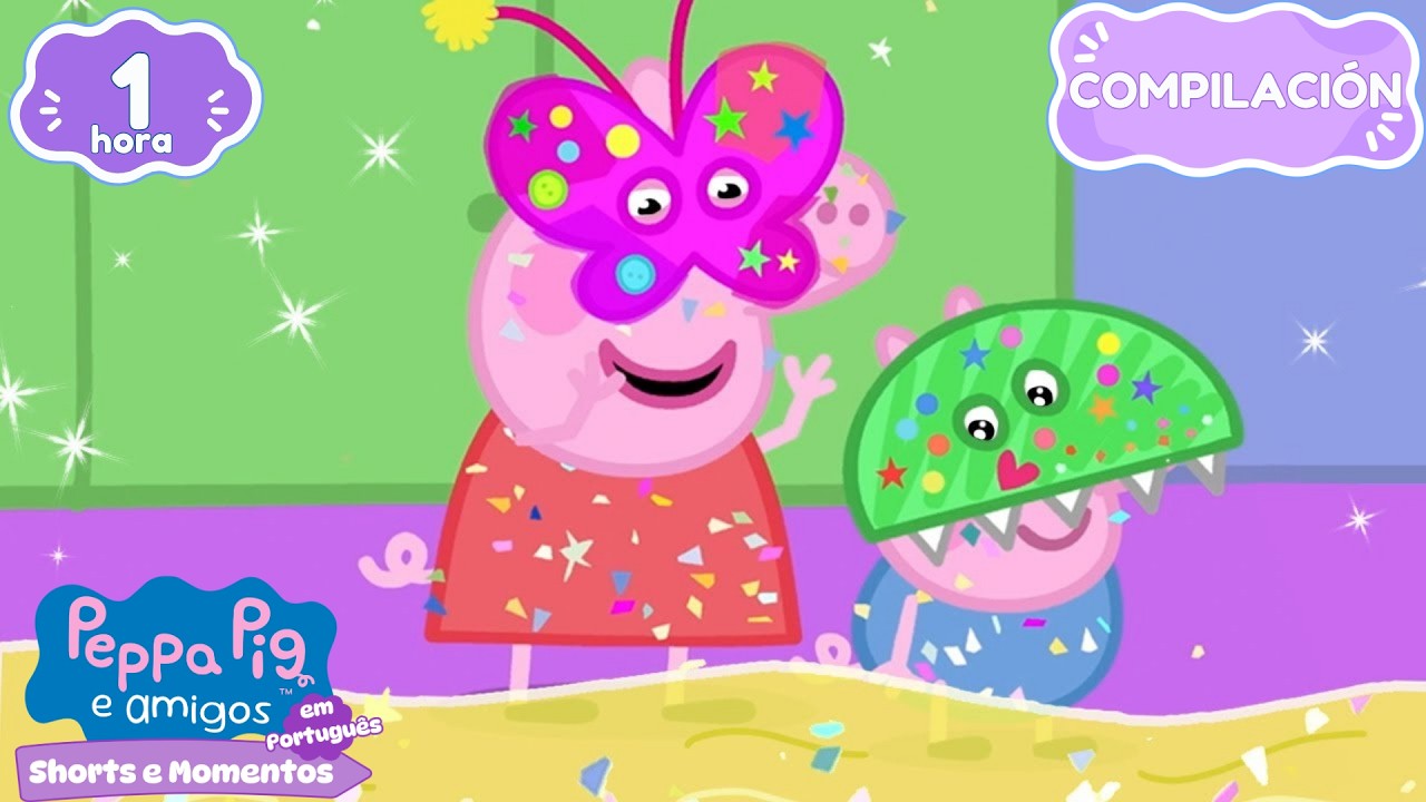 Peppa Pig Português Brasil | O Natal Brilhante da Peppa ✨| Desenhos Animados