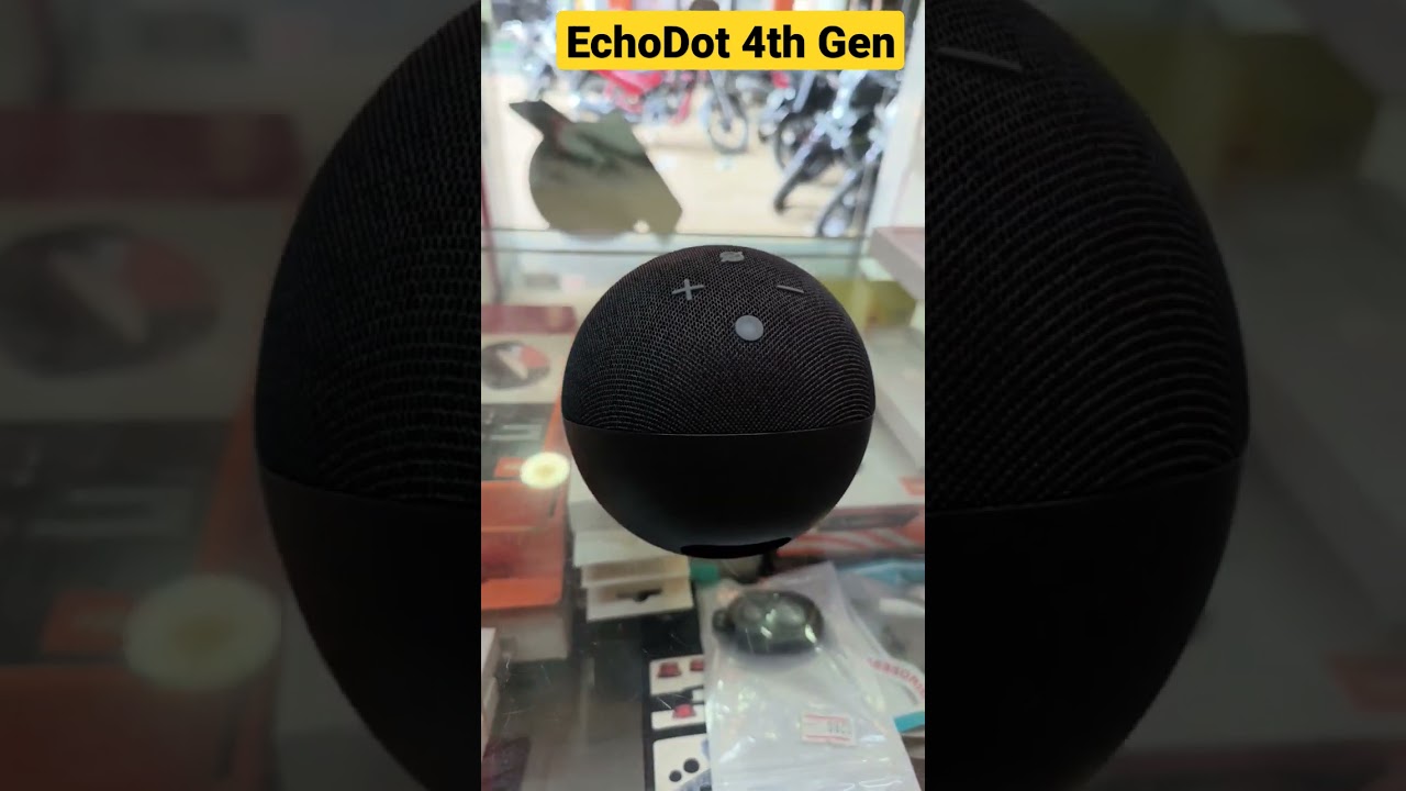 Echo Dot 4th Gen Smart Speaker with Alexa (Black)  First Look  