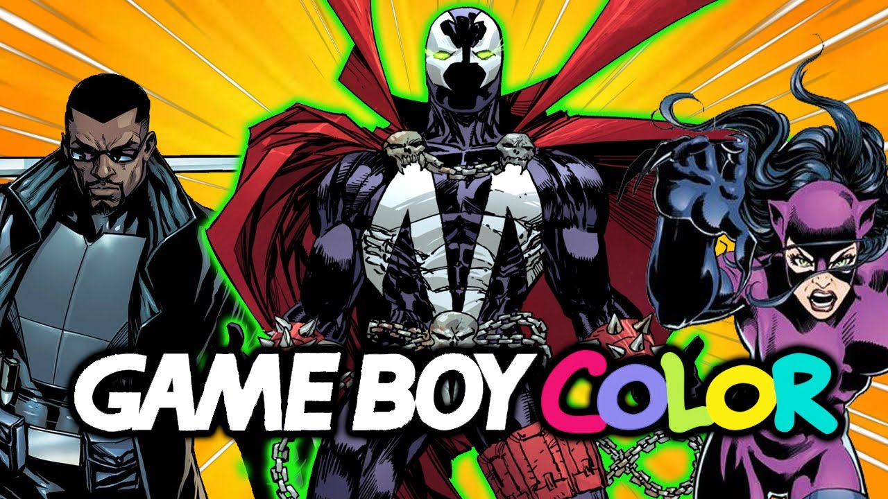 3 super hero games for the Game Boy Color I've NEVER played