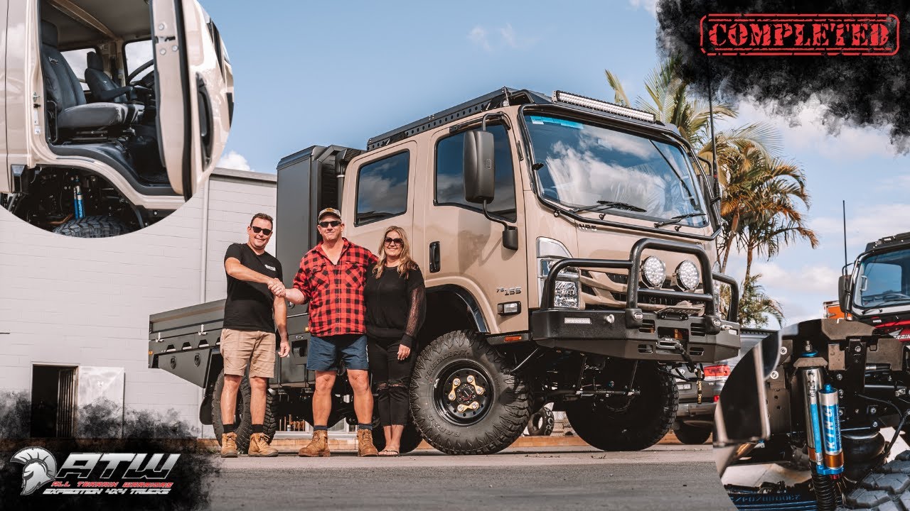 Sahara beige Isuzu NPS crew cab Build (COMPLETE) 🔥
