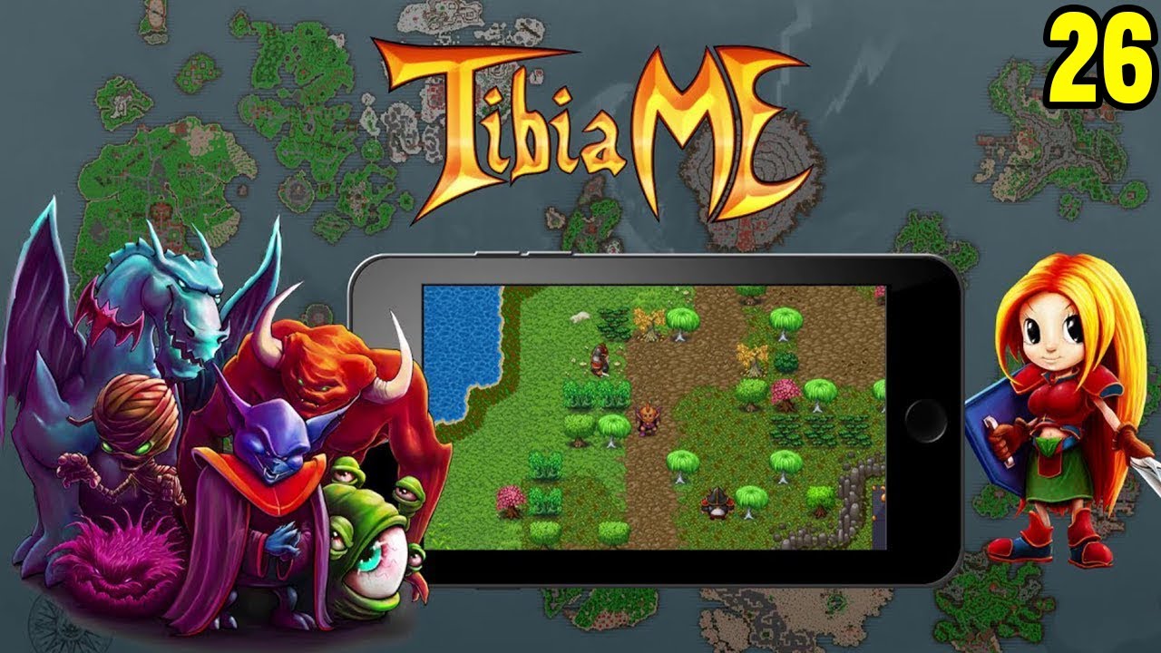 Jogo MMorpg TibiaME Para Celular Android ios Gameplay Pt 26