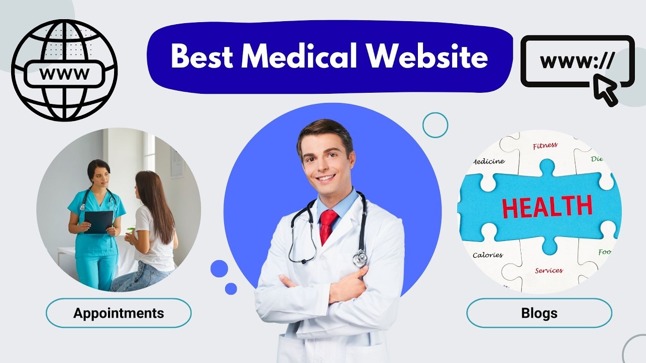 Medical Clinic Website Design Demo - Appointment Booking, Blog & Doctor Profiles
