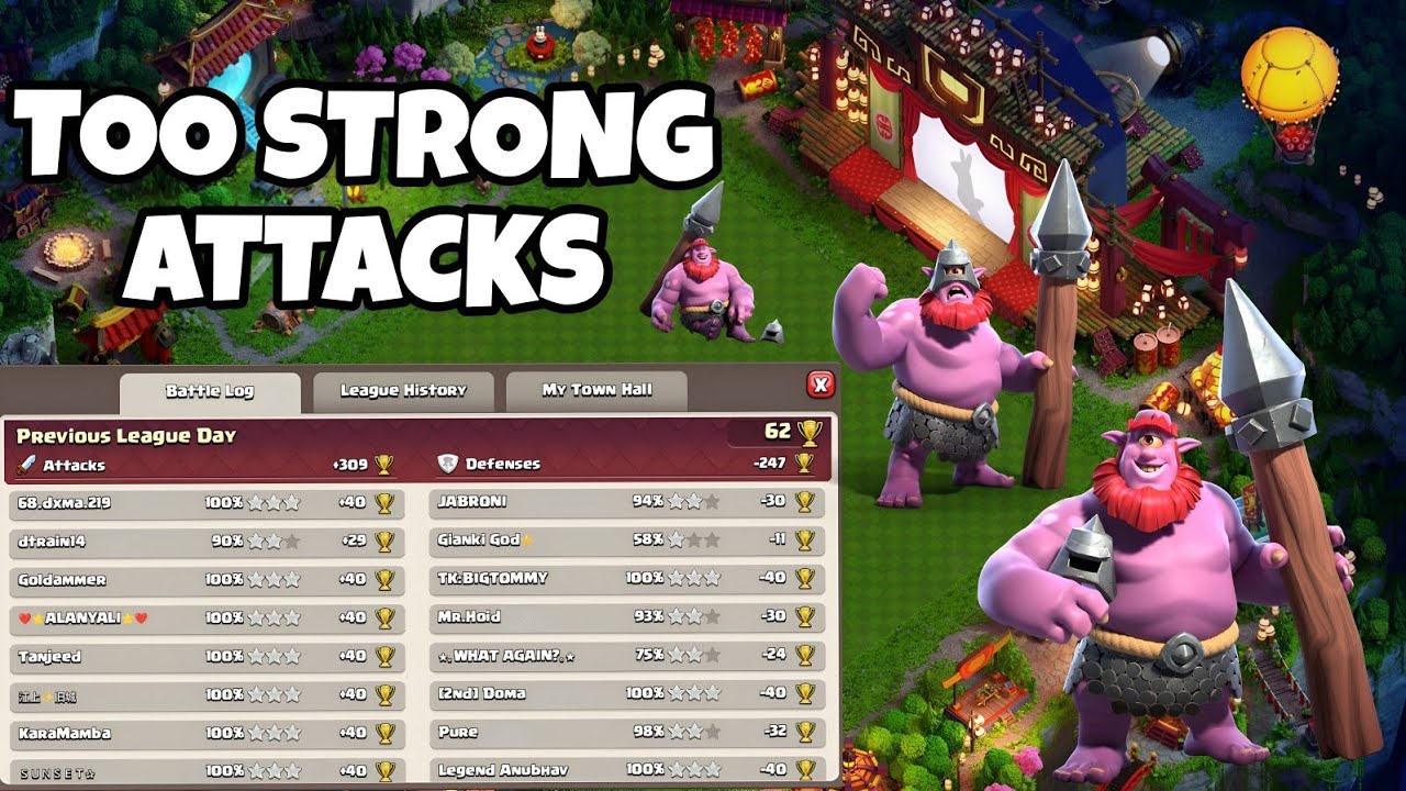 PERFECT Army For Legend League! THROWER Easy 3 Star th18 Attack Strategy in Clash of clans 