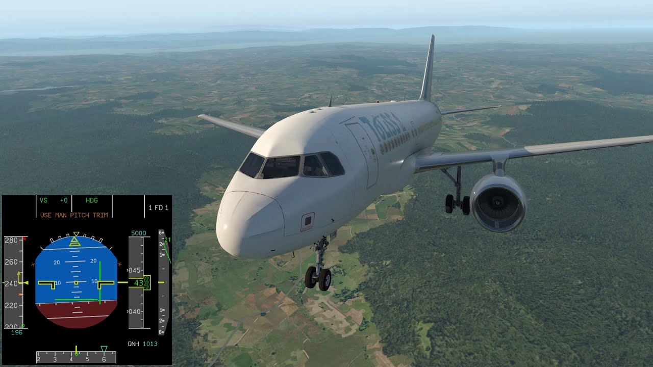 Toliss A319 Stall Test