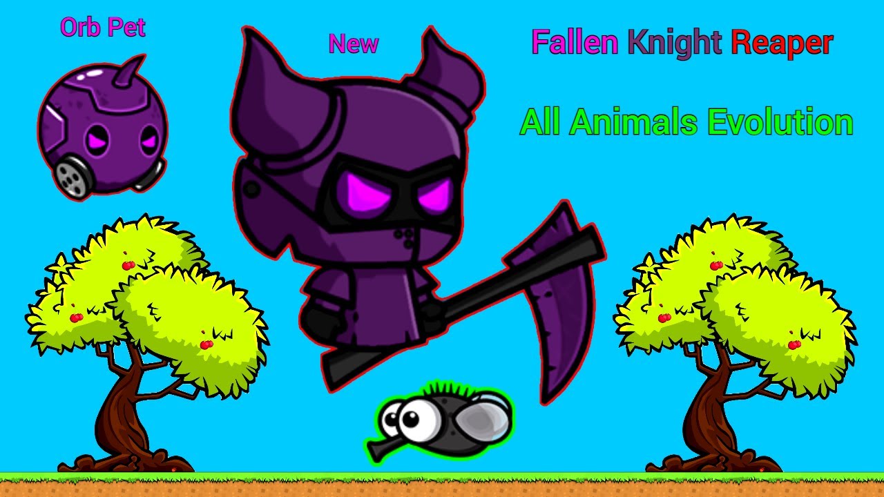 New Fallen Knight And Orb Pet in Game & All Animals Evolution (EvoWorld.io)