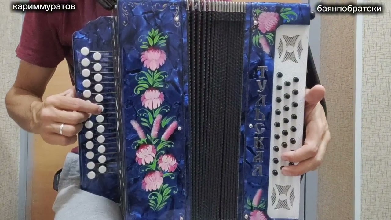 ТИП ЙӨРӘГЕМ - обучающий видеоразбор на гармони ЦИФРАМИ 