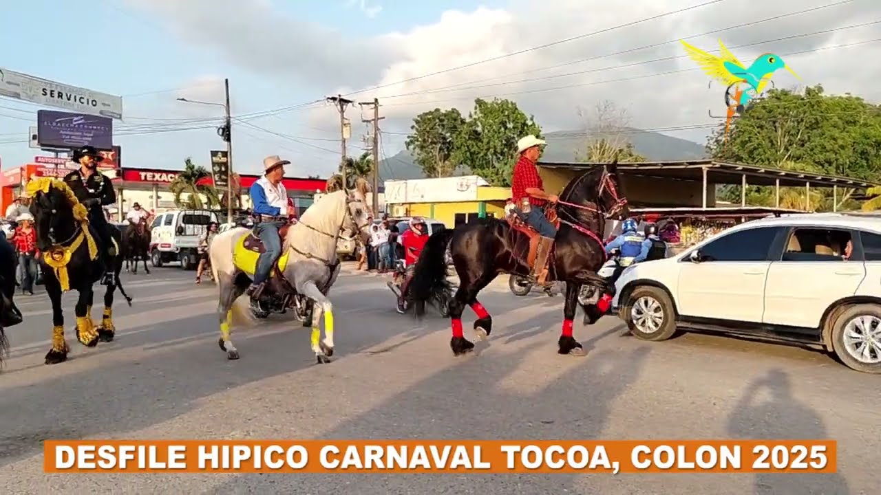 DESFILE HIPICO CARNAVAL TOCOA, COLON 2025