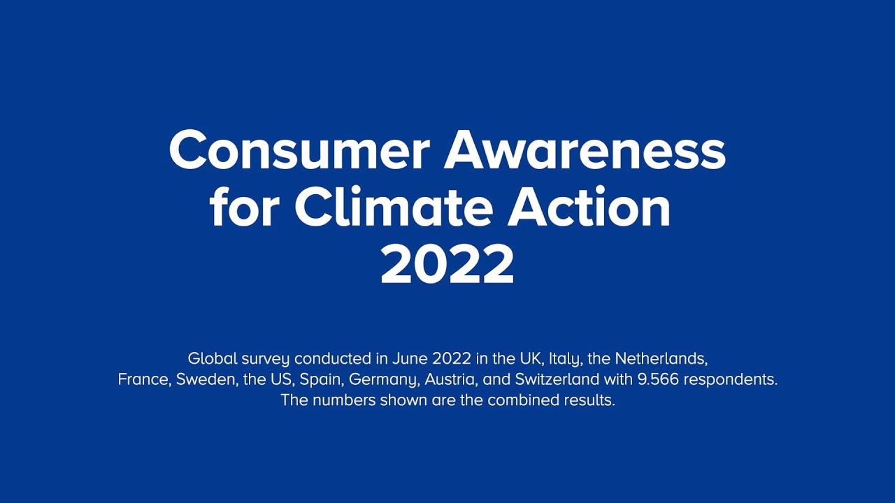 Consumer Awareness for Climate Action 2022 study