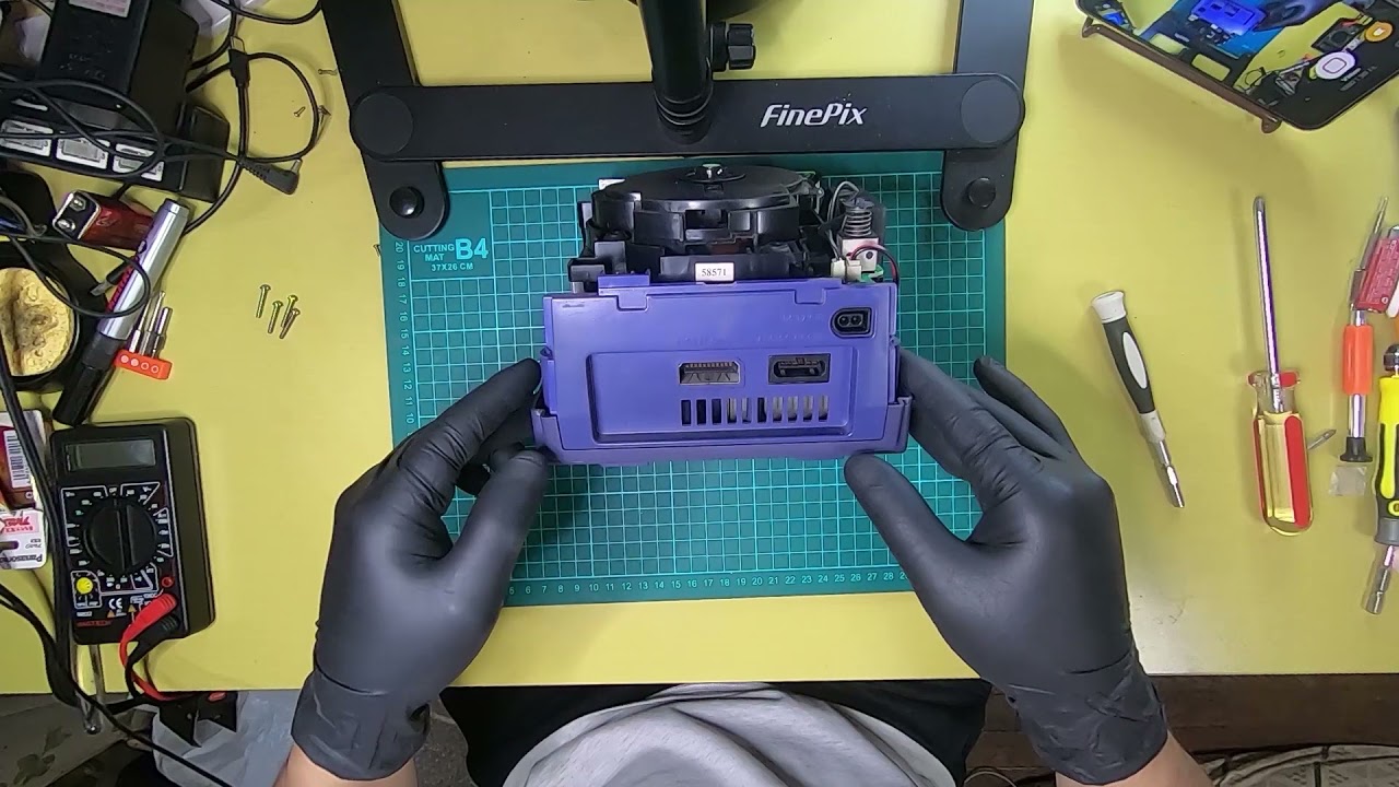 CALIBRACION DE LA LENTE DE UNA GAME CUBE