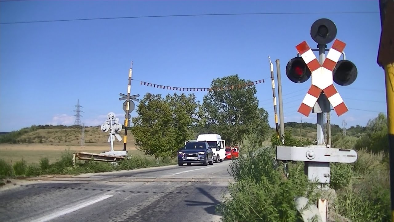 Spoorwegovergang Vidin (RO) // Railroad crossing // Trecere la nivel