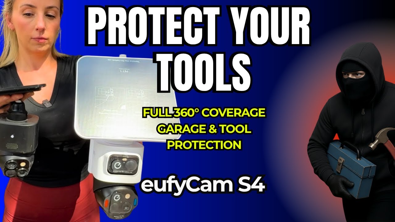 Камера eufy S4 360 градусов: как мы защищаем наш гараж, инструменты и дом