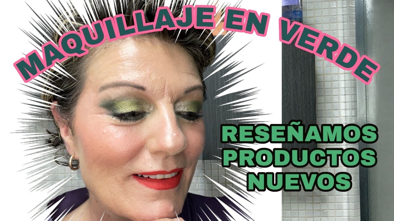 RESEÑAMOS PRODUCTOS NUEVOS * MAQUILLAJE EN TONOS VERDES * PALETA DE SOMBRAS TECHNIC ❄️😍😘❤️💋💋💋