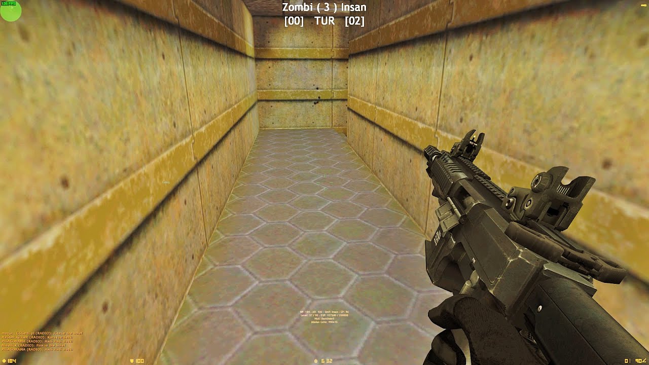 Counter-Strike: Zombie Escape Mod - ze_BlackMesa_v9 | Dark Professional