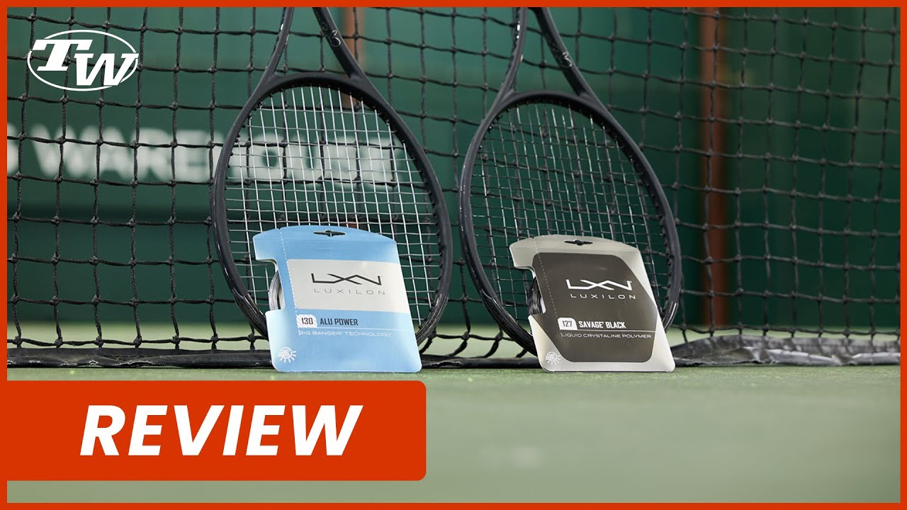 One of the most popular strings goes against spin at a value: Luxilon ALU Power vs Luxilon Savage