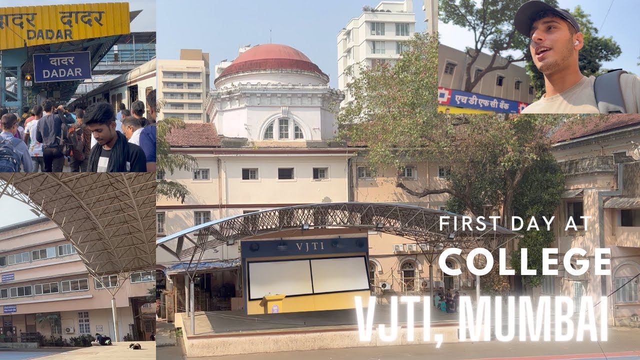 First day at College Vjti Mumbai 2022| Ind Vs Eng 😭 | NITIN DHIMAN