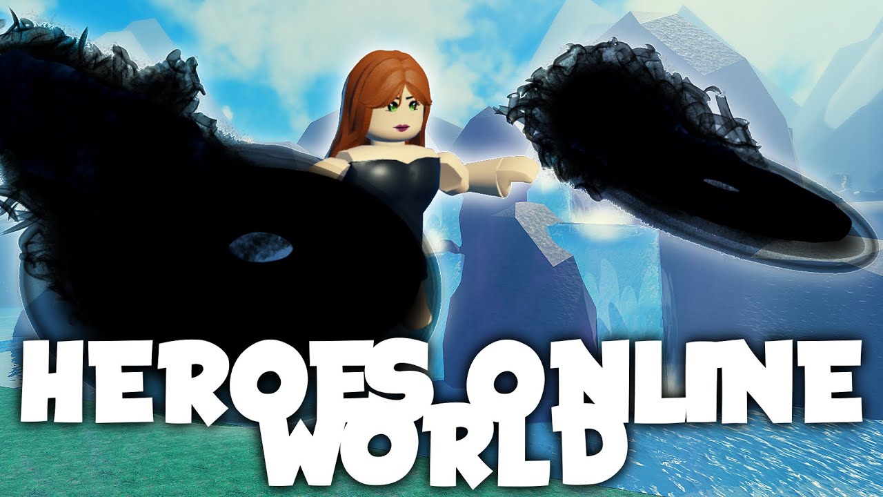 PROM GWEN GAMEPLAY | HEROES ONLINE WORLD ROBLOX 🎱
