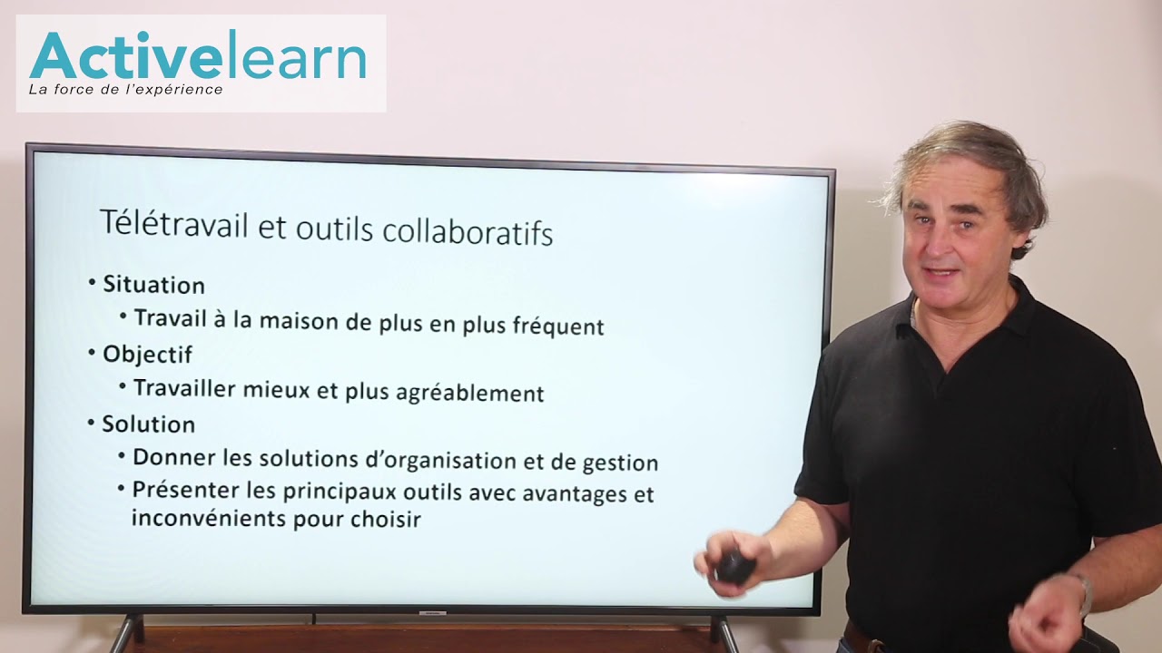 Formation t&eacute;l&eacute;travail et outils collaboratifs