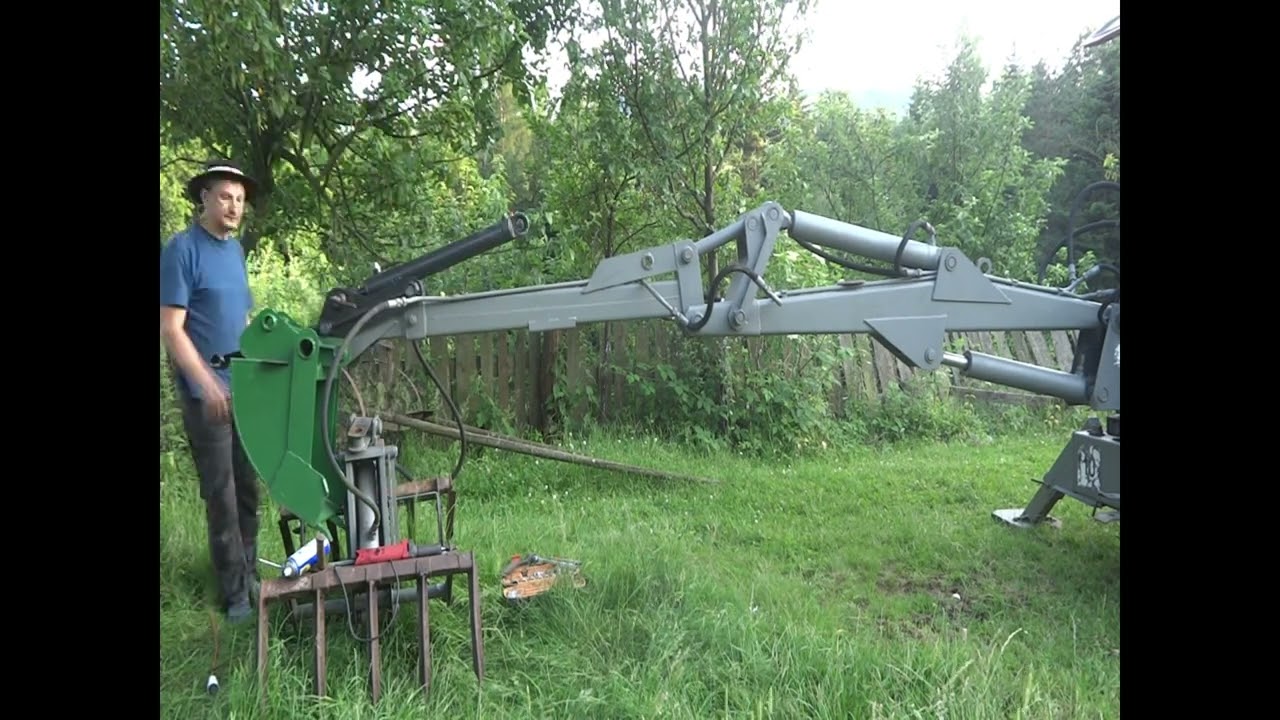 Przerabiam trolla 350 na mini koparkę
