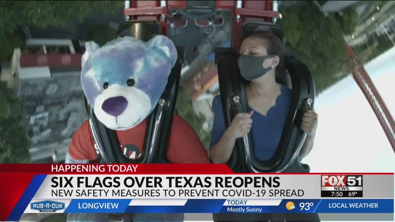 SIX FLAGS REOPENING