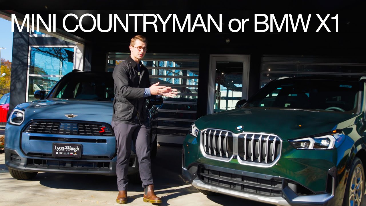 MINI Countryman or BMW X1? Are they the same?!