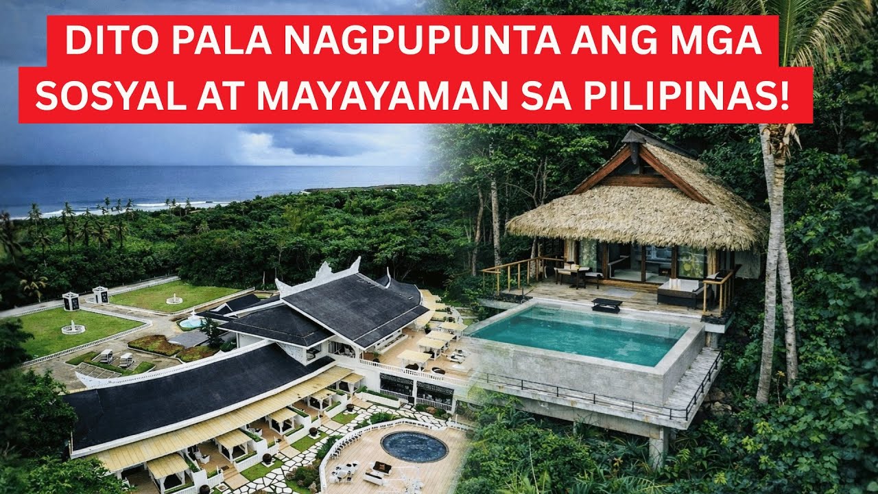 MGA LUGAR NA PINUPUNTAHAN NG SOSYAL AT MAYAMAN SA PILIPINAS!
