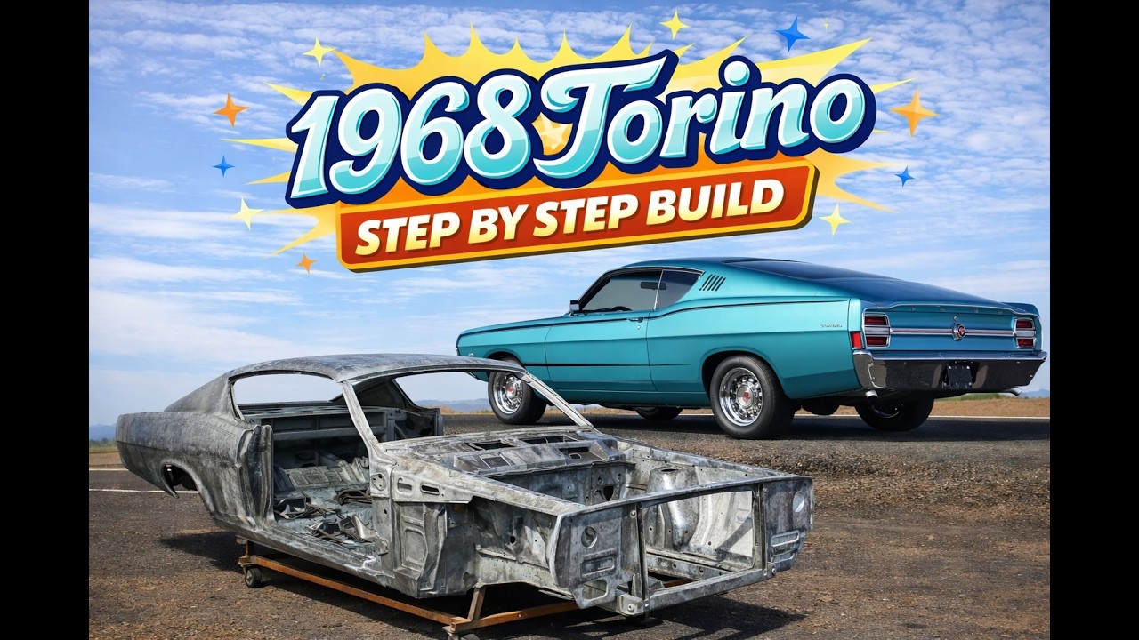 MetalWorks step by step build of a ProTouring 1968 Ford Torino GT. Auto Restoration, FiTech EFI.